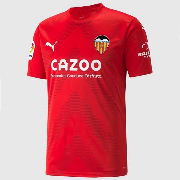 Authentic Camiseta Valencia 3ª Portero 2022-2023 Rojo